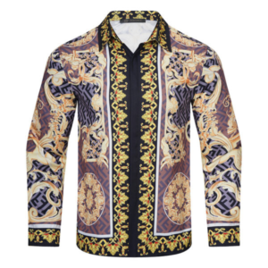 Limited Versa.ce Long Sleeve Button Shirt for Men Hot 2026 LNT000020491