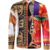 Limited Versa.ce Long Sleeve Button Shirt for Men Hot 2026 9alaxies600
