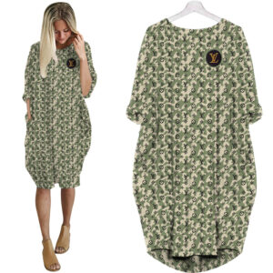 LV Hot Limited Batwing Pocket Dress For Women 2026 Max07975
