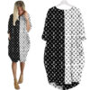 LV Hot Limited Batwing Pocket Dress For Women 2026 Max07987