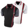 (Black & White) New 2023 - Gucci Polo Shirt For Men - B9G-PO- DN29709