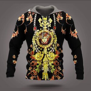 Versa.ce Unisex Luxury Brand Hoodie For Men Women DN8071003