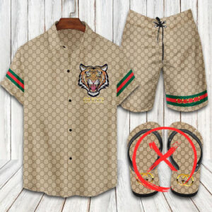 Gucci Combo Hawaii Shirt, Shorts Hot Trend 2026 - DN9190202