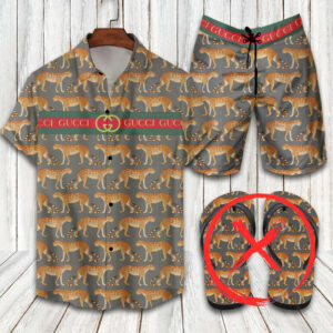 Gucci Combo Hawaii Shirt, Shorts Hot Trend 2026 - DN9200233