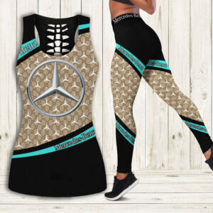 Gucci mercedes tank top leggings luxury brand clothing clothes outfit gym for women hot 2023-PM00229