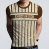Dior Luxury T-Shirt LIDT1013-Brown