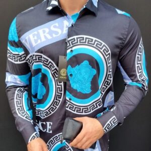 Limited Versa.ce Long Sleeve Button Shirt for Men Hot 2026 LIVL1142