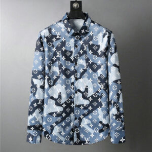 LIMITED 2023 Louis Vuitton LONG SLEEVE BUTTON SHIRT - DN04451