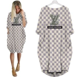 LV Hot Limited Batwing Pocket Dress For Women 2026 Max07973