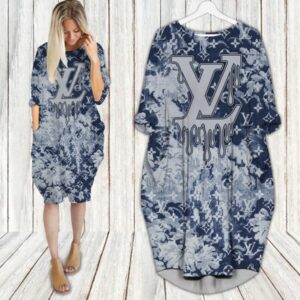 LV Hot Limited Batwing Pocket Dress For Women 2026 Max07993