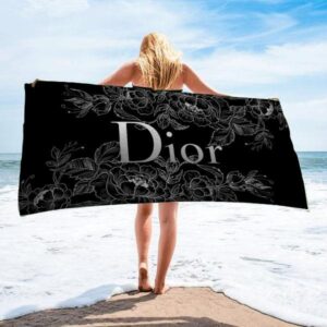 Dior Soft Cotton Bath Large Beach Towel Hot 2023 Item Fashion - Max08311