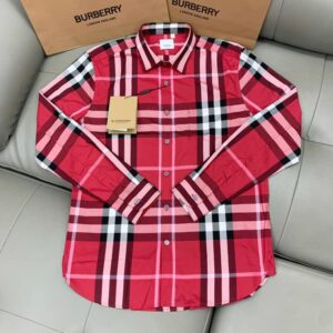 New Arrival Burberry Long Sleeve Button Shirt for Men Hot 2026 PEA31938