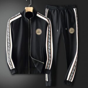 Limited Stand Collar Jacket + Sweatpants GC Luxury Brand Unisex Hot Gift PEA32026