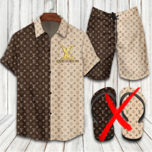LV Combo Hawaii Shirt, Shorts Hot 2026 – PEA8001