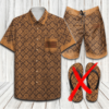 LV Combo Hawaii Shirt, Shorts Hot 2026 –PEA8005