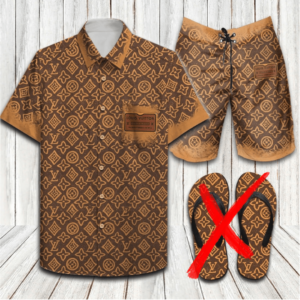 LV Combo Hawaii Shirt, Shorts Hot 2026 –PEA8005