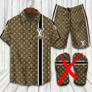 LV Combo Hawaii Shirt, Shorts Hot 2026 – PEA8006