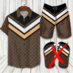 LV Combo Hawaii Shirt, Shorts Hot 2026 PEA8017