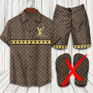 LV Combo Hawaii Shirt, Shorts Hot 2026 –PEA8046