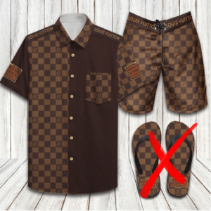 LV Combo Hawaii Shirt, Shorts Hot 2026 – PEA8048