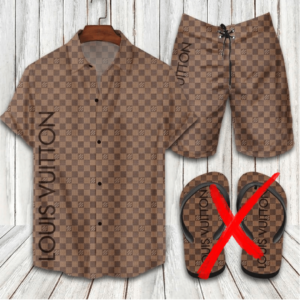 LV Combo Hawaii Shirt, Shorts Hot 2026 – PEA8050