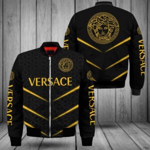 Limited Versa.ce Bomber Jacket Luxury Brand Unisex  Gift PEAB11049