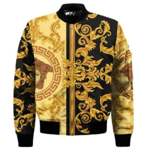 Limited Versa.ce Bomber Jacket Luxury Brand Unisex  Gift TH734