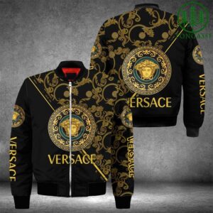 Limited Versa.ce Bomber Jacket Luxury Brand Unisex  Gift TH837