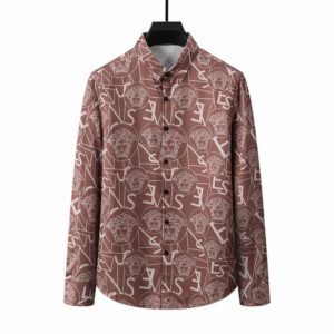 Limited Versa.ce Long Sleeve Button Shirt for Men Hot 2026 V6914S