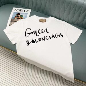 Balenciaga x Gucci Luxury Brand Unisex T-Shirt  - DN2618644