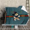 Gucci Mickey Mouse Blue Blanket – LIMITED EDITION