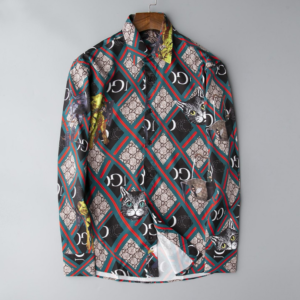 LIMITED 2023 Gucci LONG SLEEVE BUTTON SHIRT - DN01404