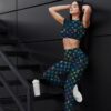 2026 Louis Vuitton Sportwear Combo Crop Top and Legging For Women - DN9200632